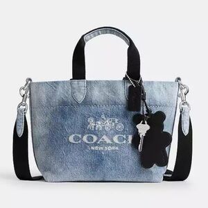 Coach Loved Denim Mini Tour Tote Bag Purse